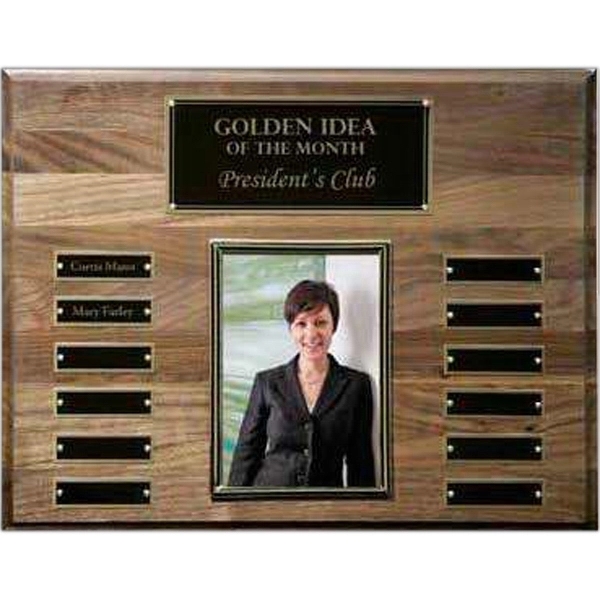 Walnut Perpetual Photo Plaque - Walnut Perpetual Photo Plaque - Image 0 of 1