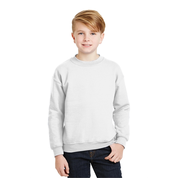 Gildan - Youth Heavy Blend Crewneck Sweatshirt. - Gildan - Youth Heavy Blend Crewneck Sweatshirt. - Image 0 of 67