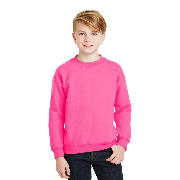 Gildan - Youth Heavy Blend Crewneck Sweatshirt. - Gildan - Youth Heavy Blend Crewneck Sweatshirt. - Image 2 of 67