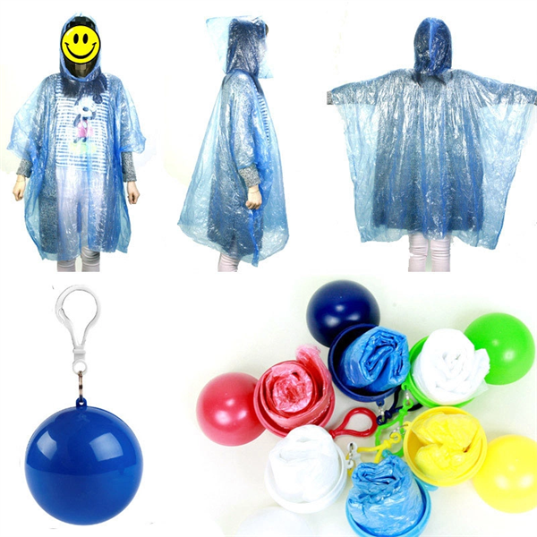 Disposable Portable Emergency Raincoat - Disposable Portable Emergency Raincoat - Image 0 of 3