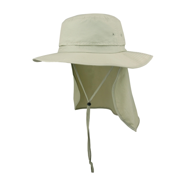 Taslon UV Bucket W/Flap - Taslon UV Bucket W/Flap - Image 4 of 6