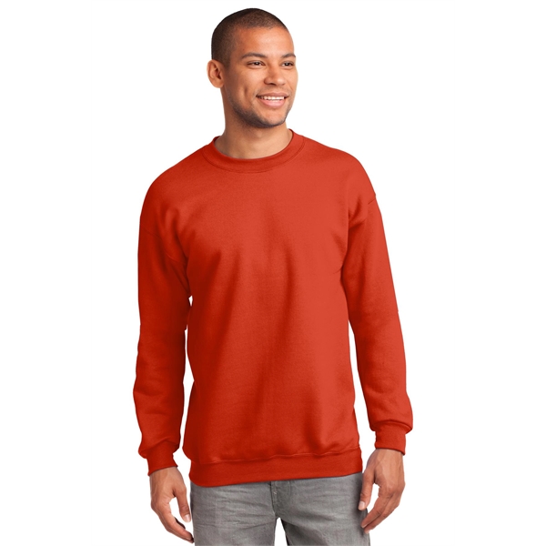 Port & Company Tall Essential Fleece Crewneck Sweatshirt. - Port & Company Tall Essential Fleece Crewneck Sweatshirt. - Image 4 of 95