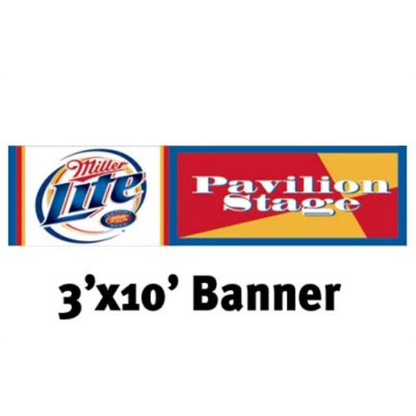 Full Color Banner 3'x10' - Vinyl - Full Color Banner 3'x10' - Vinyl - Image 0 of 0