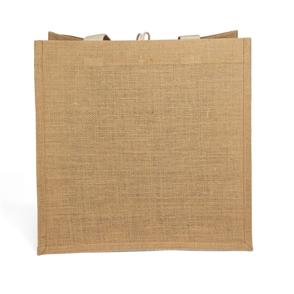 Izzy™- Jute Tote - Screen Print - Izzy™- Jute Tote - Screen Print - Image 7 of 8