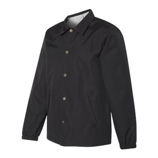 Independent Trading Co. Water-Resistant Windbreaker Coach... - Independent Trading Co. Water-Resistant Windbreaker Coach... - Image 4 of 28