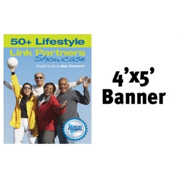 Full Color Banner 4'x5' - Vinyl - Full Color Banner 4'x5' - Vinyl - Image 0 of 0