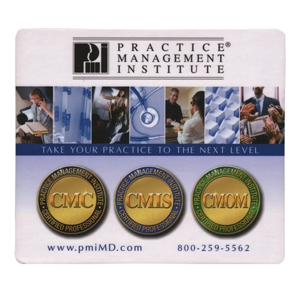 DuraTrac Matte Plus™ Hard Surface Mouse Pad w/Med-Duty Back - DuraTrac Matte Plus™ Hard Surface Mouse Pad w/Med-Duty Back - Image 0 of 1