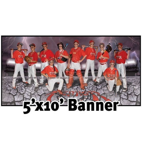 Full Color Banner 5'x10' - Vinyl - Full Color Banner 5'x10' - Vinyl - Image 0 of 0