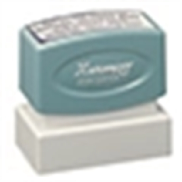 Xstamper Pre-Inked Endorsement Stamp - Xstamper Pre-Inked Endorsement Stamp - Image 1 of 2