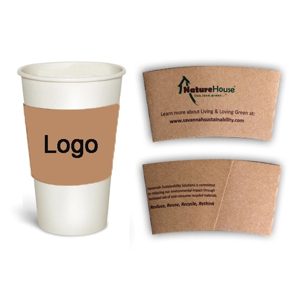 Corrugated paper Coffee Sleeve - Corrugated paper Coffee Sleeve - Image 1 of 1