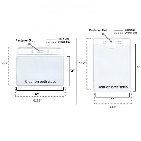 Economy Badge Holder - Economy Badge Holder - Image 0 of 2