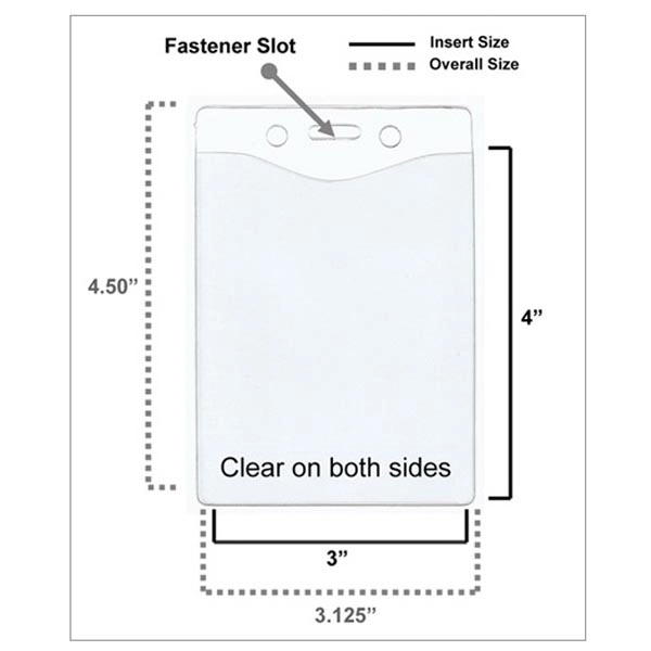 Economy Badge Holder - Economy Badge Holder - Image 2 of 2