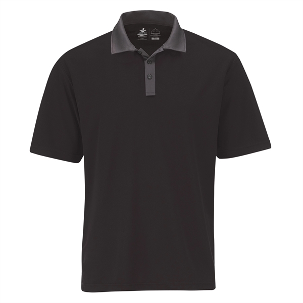 Men's Performance Two-Tone Polos - Men's Performance Two-Tone Polos - Image 1 of 17