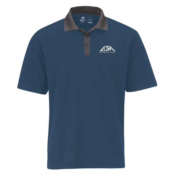 Men's Performance Two-Tone Polos - Men's Performance Two-Tone Polos - Image 0 of 17