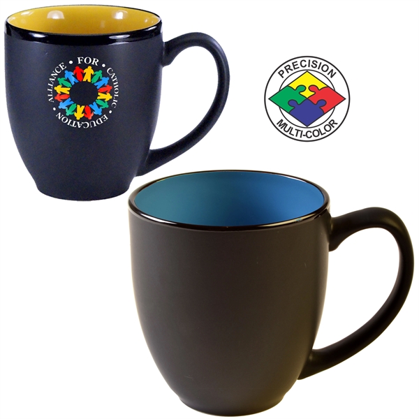 14.5oz Two-Tone Satin Hilo Bistro Mug - 14.5oz Two-Tone Satin Hilo Bistro Mug - Image 8 of 12
