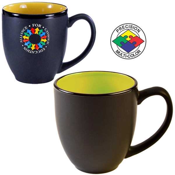 14.5oz Two-Tone Satin Hilo Bistro Mug - 14.5oz Two-Tone Satin Hilo Bistro Mug - Image 6 of 12