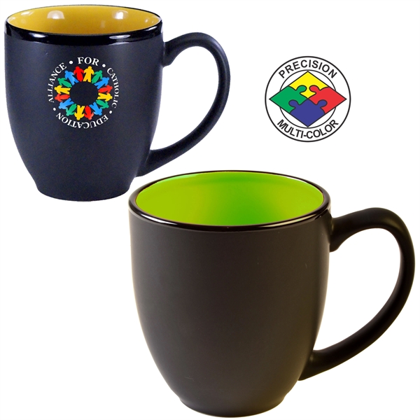 14.5oz Two-Tone Satin Hilo Bistro Mug - 14.5oz Two-Tone Satin Hilo Bistro Mug - Image 5 of 12