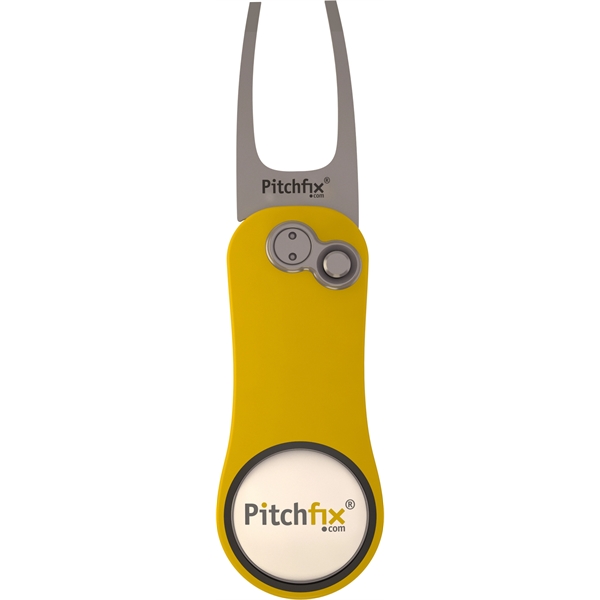 Pitchfix XL 3.0 Golf Divot Repair Tool with Ball Marker - Pitchfix XL 3.0 Golf Divot Repair Tool with Ball Marker - Image 3 of 17