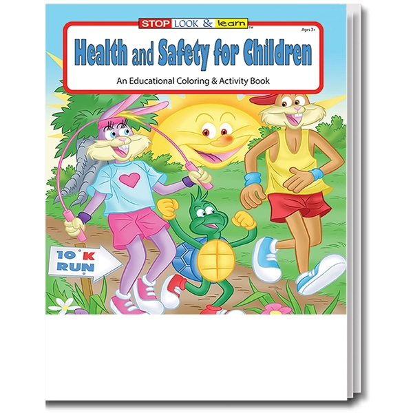 Health and Safety for Children Coloring Book - Health and Safety for Children Coloring Book - Image 1 of 2