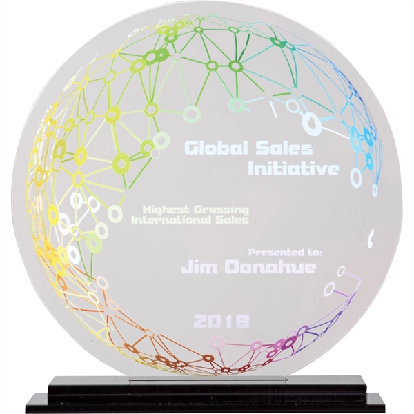 Clear Acrylic Award
