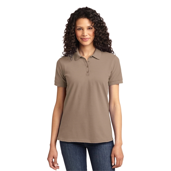 Port & Company Women's Core Blend Pique Polo. - Port & Company Women's Core Blend Pique Polo. - Image 0 of 74