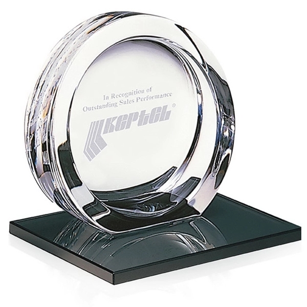 High Tech Award on Black Glass Base - Large - High Tech Award on Black Glass Base - Large - Image 0 of 2