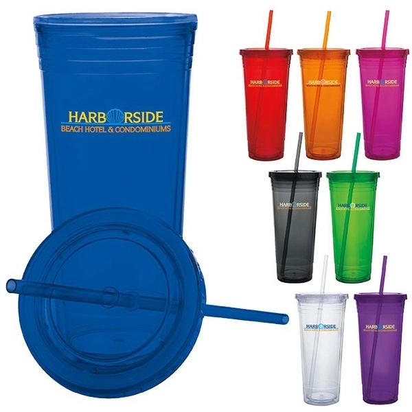 Double Wall Acrylic Tumbler - 24 oz. - Double Wall Acrylic Tumbler - 24 oz. - Image 0 of 19