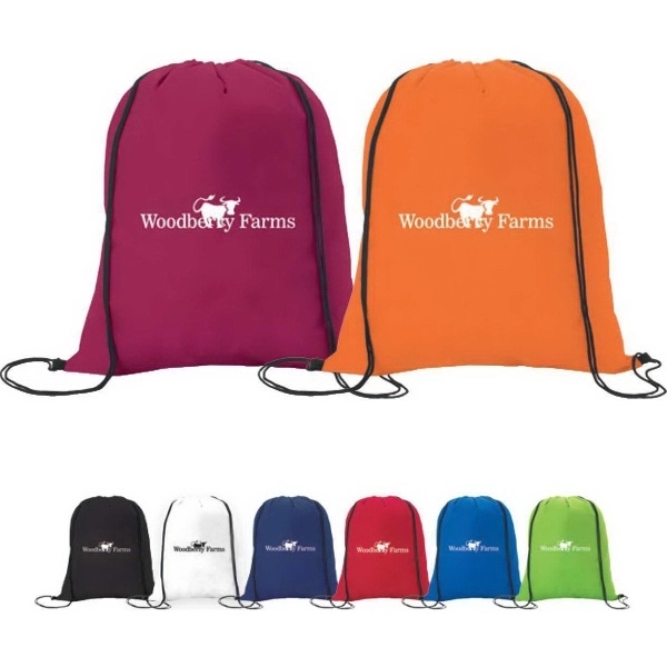 Non-Woven Drawstring Backpack - Non-Woven Drawstring Backpack - Image 0 of 26