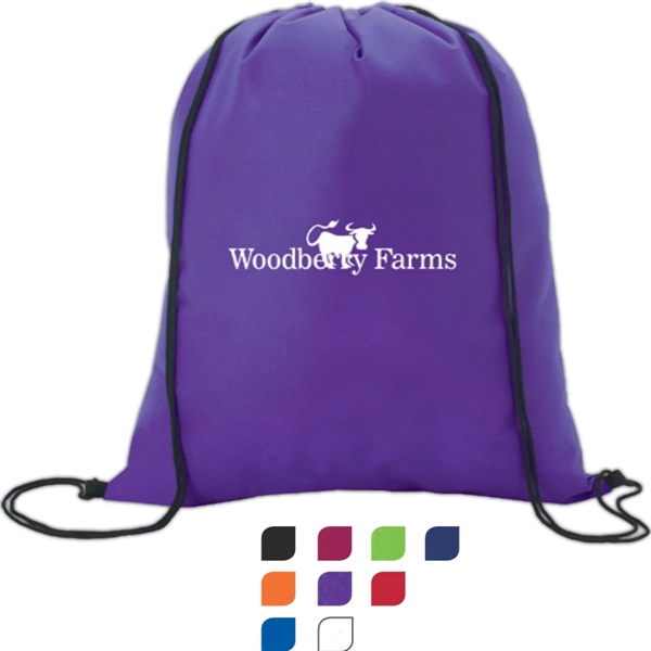 Non-Woven Drawstring Backpack - Non-Woven Drawstring Backpack - Image 1 of 26