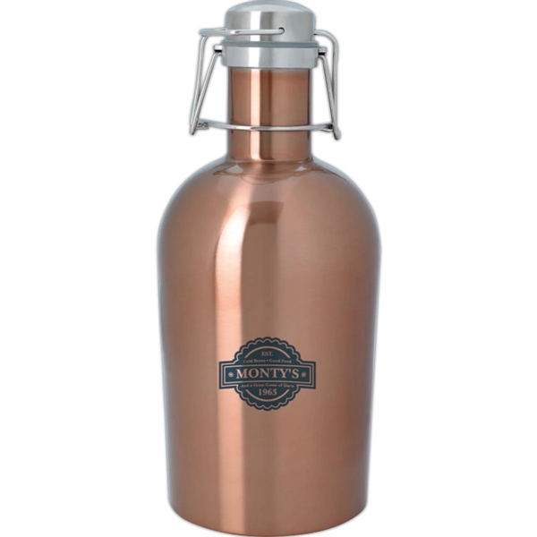 Stainless Growler - 64 oz. - Stainless Growler - 64 oz. - Image 0 of 12