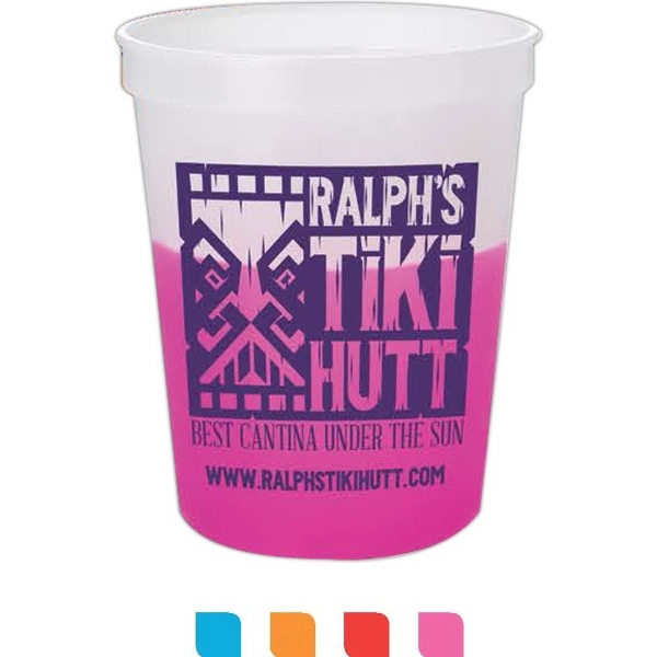 Color Changing Stadium Cup - 16 oz - Color Changing Stadium Cup - 16 oz - Image 0 of 21