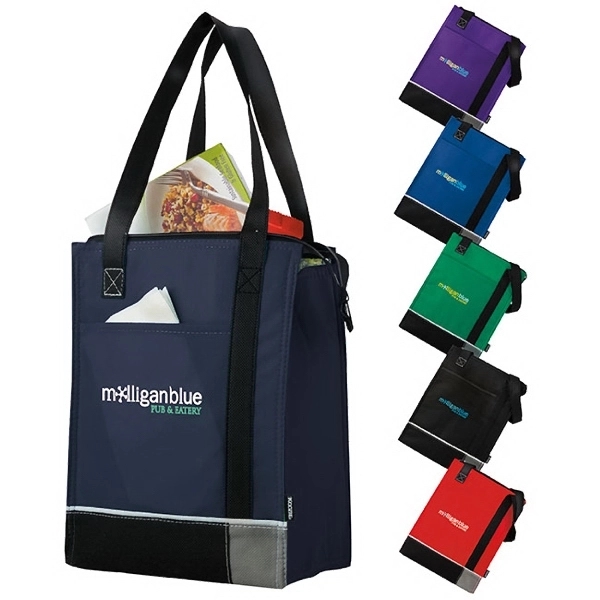 Koozie® Tri-Tone Lunch Sack - Koozie® Tri-Tone Lunch Sack - Image 0 of 4