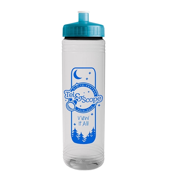 24 oz. Slim Fit Water Bottle with Push-Pull Lid - 24 oz. Slim Fit Water Bottle with Push-Pull Lid - Image 1 of 15