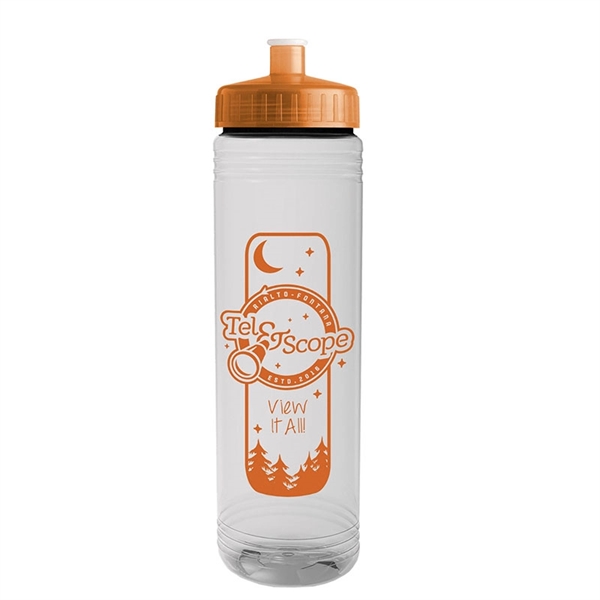 24 oz. Slim Fit Water Bottle with Push-Pull Lid - 24 oz. Slim Fit Water Bottle with Push-Pull Lid - Image 2 of 15