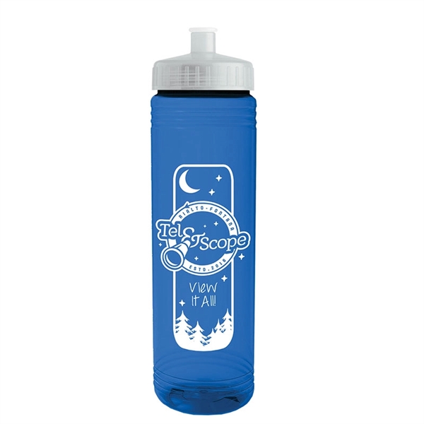 24 oz. Slim Fit Water Bottle with Push-Pull Lid - 24 oz. Slim Fit Water Bottle with Push-Pull Lid - Image 8 of 15