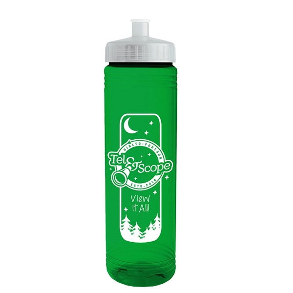 24 oz. Slim Fit Water Bottle with Push-Pull Lid - 24 oz. Slim Fit Water Bottle with Push-Pull Lid - Image 12 of 15