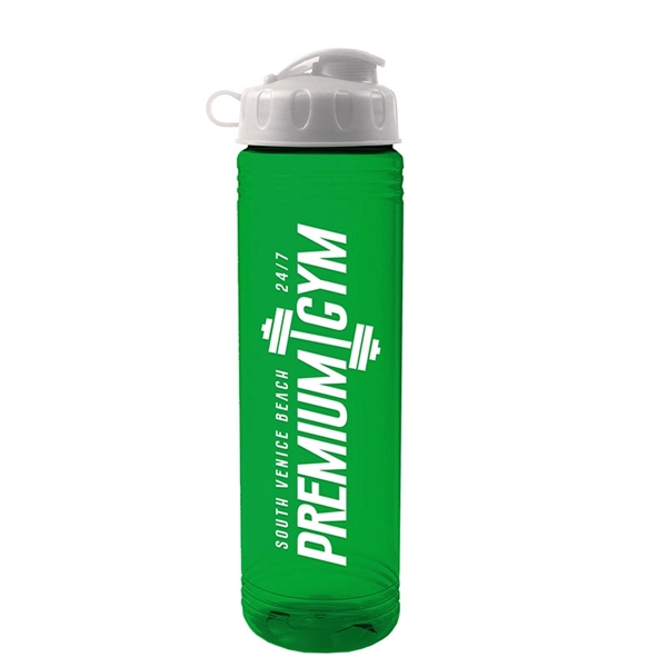 24 oz. Slim Fit Water Bottle with Flip Lid - 24 oz. Slim Fit Water Bottle with Flip Lid - Image 7 of 17