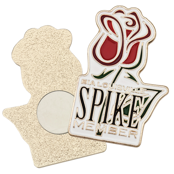 Lapel Pin Die Struck Soft Enamel w/ Magnet Backing - Lapel Pin Die Struck Soft Enamel w/ Magnet Backing - Image 0 of 3