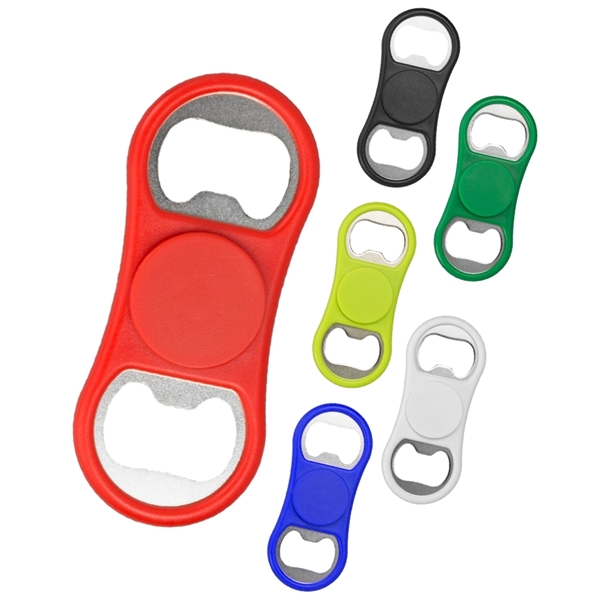 Union Printed, Bottle Opener Fidget Spinner Full Color Plum Grove