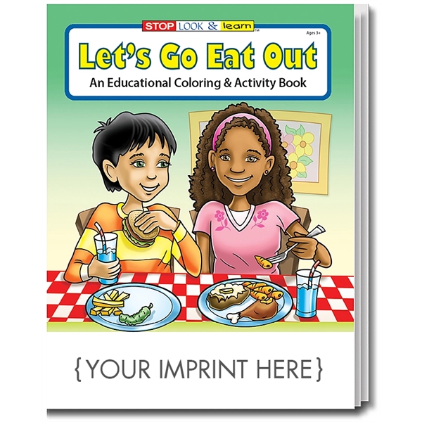Let's Go Eat Out Coloring Book - Let's Go Eat Out Coloring Book - Image 0 of 2