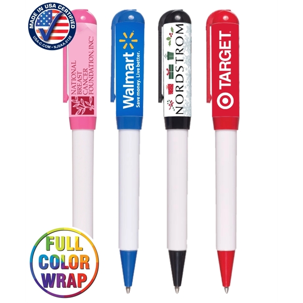 Full Color Wrap -"Euro Style" Twist Pen USA Made - Full Color Wrap -"Euro Style" Twist Pen USA Made - Image 0 of 0