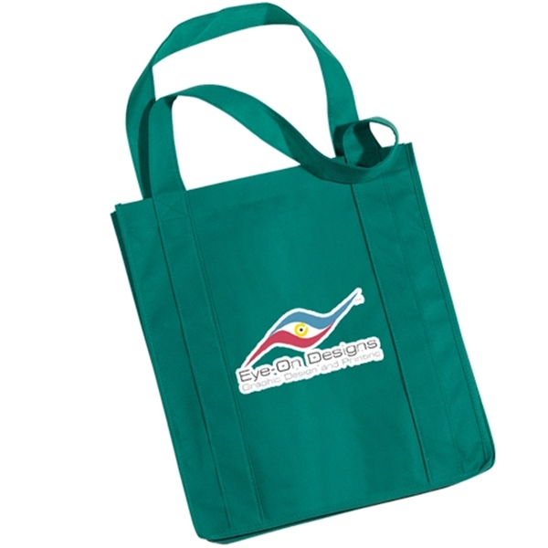 Grocery Non Woven Tote Bag-Full Color 80 GSM - Grocery Non Woven Tote Bag-Full Color 80 GSM - Image 3 of 4
