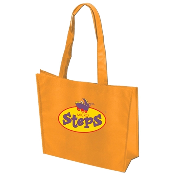 Large Non Woven Tote With 28" Straps- Full Color - Large Non Woven Tote With 28" Straps- Full Color - Image 4 of 5