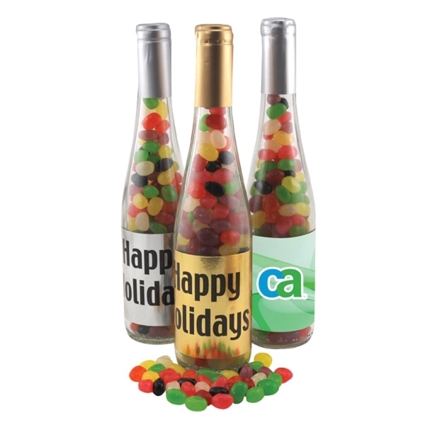 11" Champagne Bottle with Jelly Beans Candy - 11" Champagne Bottle with Jelly Beans Candy - Image 0 of 0