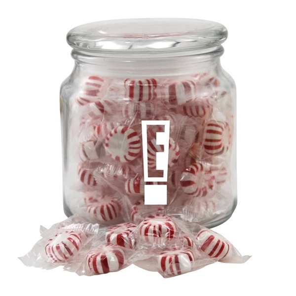 Starlight Peppermints in a Glass Jar with Lid - Starlight Peppermints in a Glass Jar with Lid - Image 0 of 0