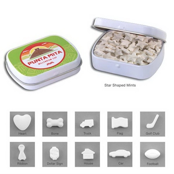 Mint Tin with Shaped Mints - House