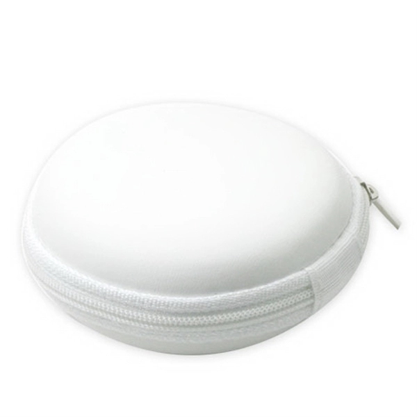 Round Zippered Tech Case - Round Zippered Tech Case - Image 1 of 2