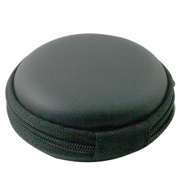 Round Zippered Tech Case - Round Zippered Tech Case - Image 2 of 2