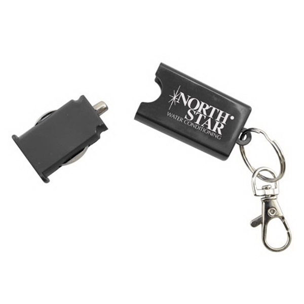 USB Car Charger on a KeyChain - USB Car Charger on a KeyChain - Image 1 of 6