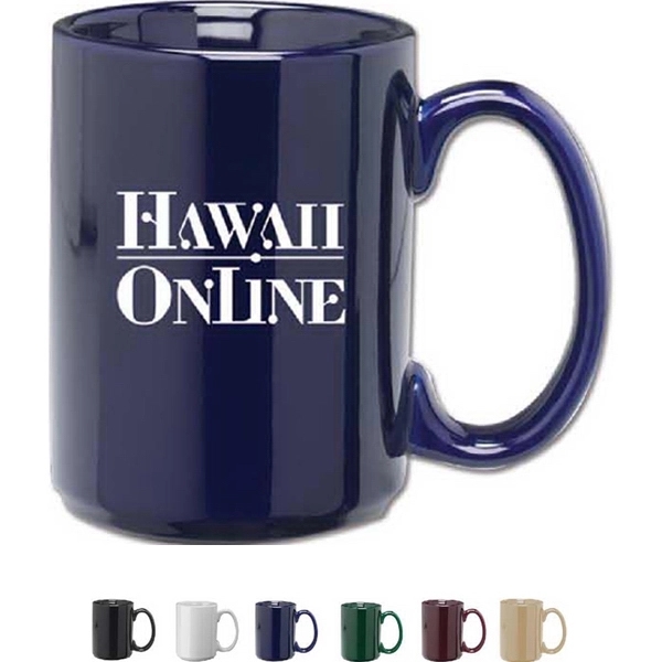 15 oz. Ceramic Mug with Mini S'mores Kit - 15 oz. Ceramic Mug with Mini S'mores Kit - Image 1 of 1